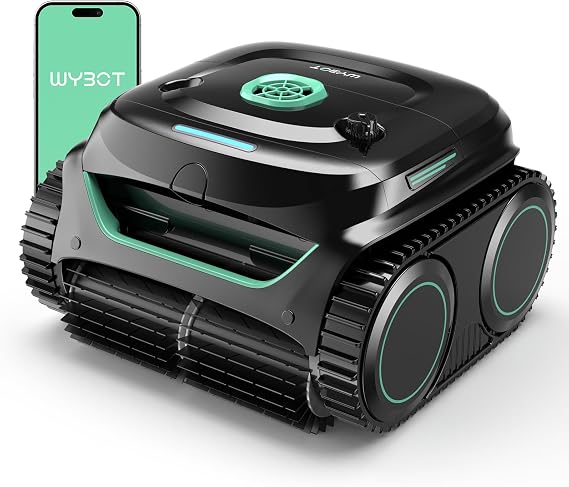 WYBOT C2: limpiá tu pileta sin esfuerzo en solo 180 minutos y disfrutá tu día.