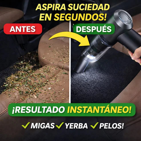 Aspiradora Inalámbrica para Auto 2 en 1