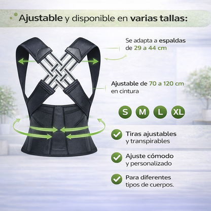 Corrector de Postura Ergonómico™ – Alivia Dolor y Mejora tu Postura