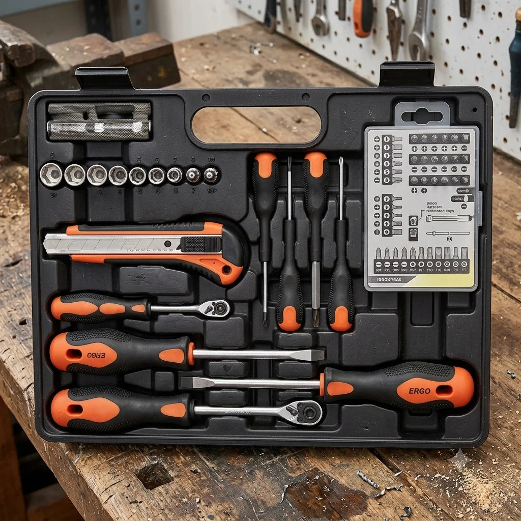 Set Completo de Herramientas 124 Pzas Black And Decker -Envio Local