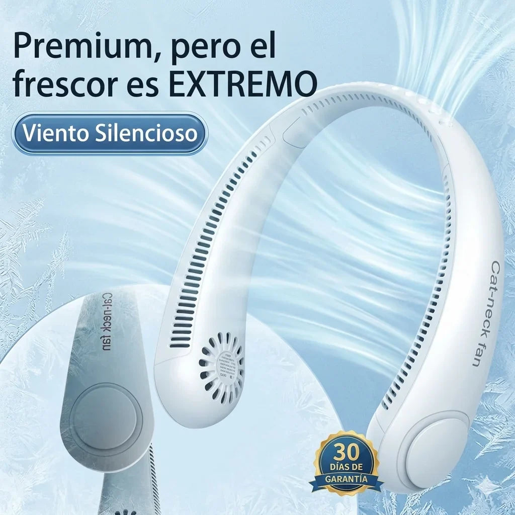 AirFlow Pro™ – Ventilador de Cuello sin Aspas