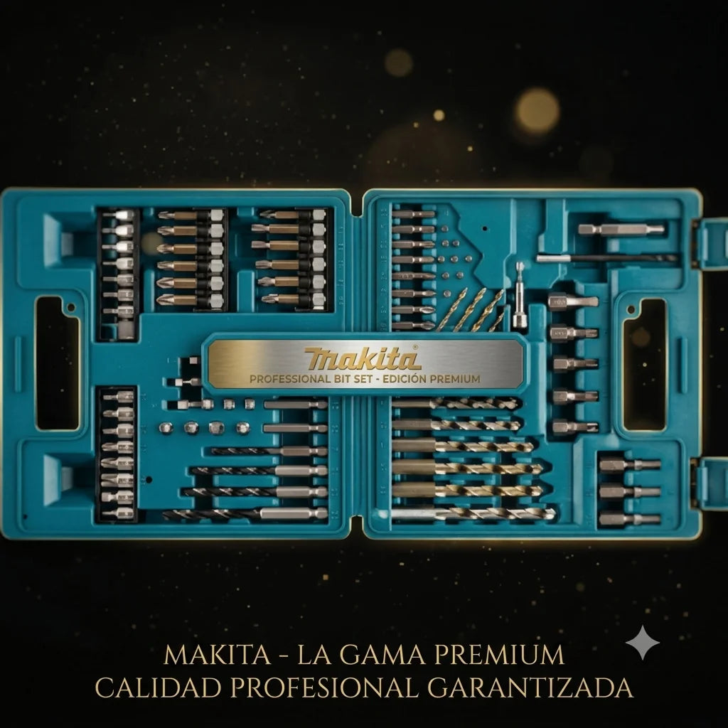 MAKITA B-49373 - Juego de 75 brocas métricas y brocas de tornillo