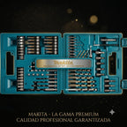 MAKITA B-49373 - Juego de 75 brocas métricas y brocas de tornillo