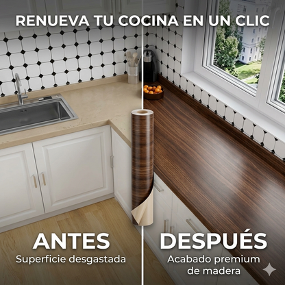 Renueva tu casa en minutos sin obras. Acabado premium para muebles, paredes y más.