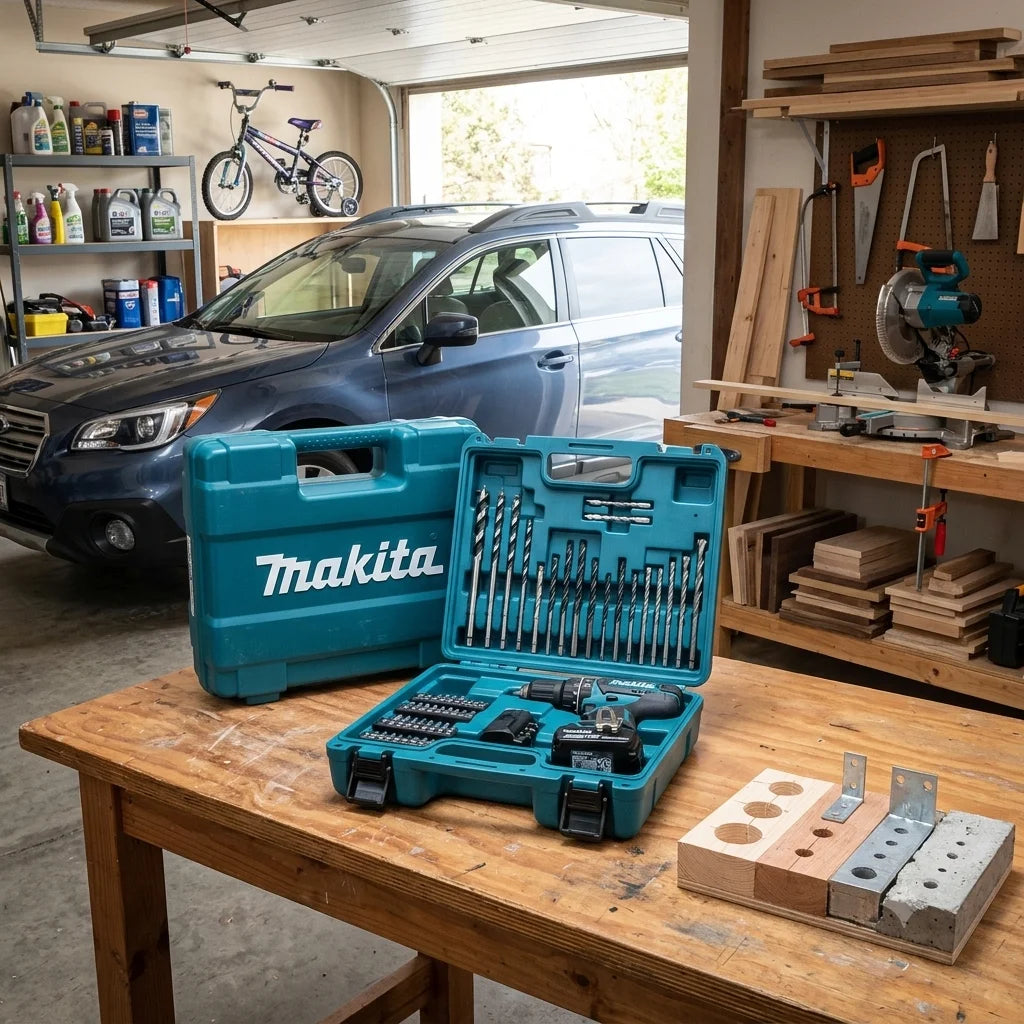 MAKITA B-49373 - Juego de 75 brocas métricas y brocas de tornillo