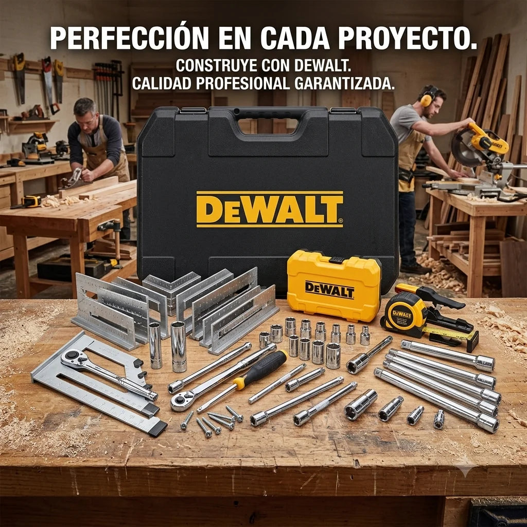 Kit de herramientas para mecánico con estuche, juego de llaves métricas y estándar completo