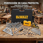 Kit de herramientas para mecánico con estuche, juego de llaves métricas y estándar completo